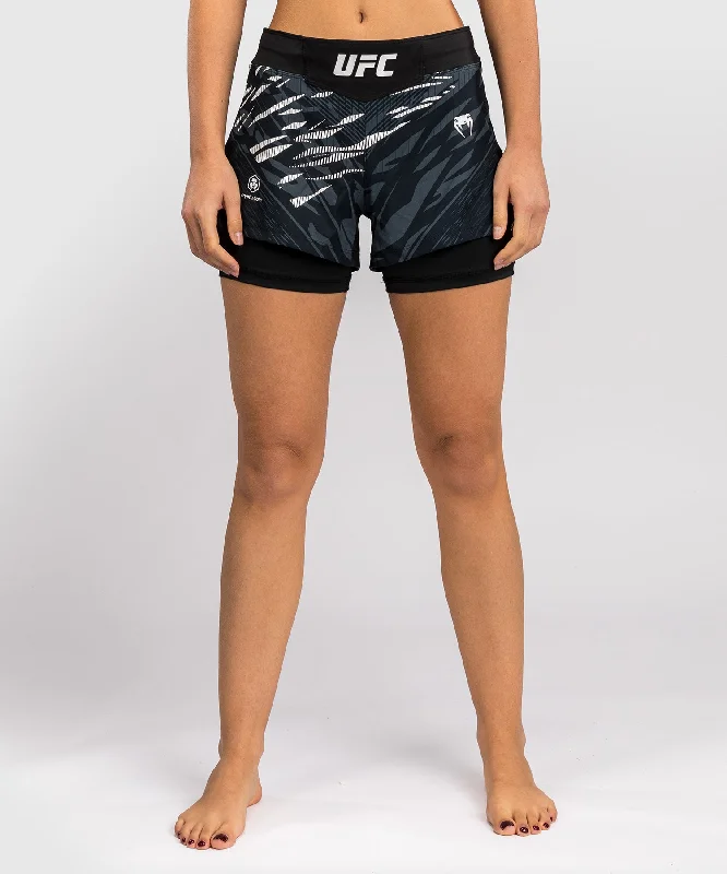 Men's floral print silk blend shorts for a unique night - out lookShorts de Combat pour Femmes UFC Fusion by Venum Authentic Fight Night - Noir Men's floral print silk blend shorts for a unique night - out lookShorts de Combat pour Femmes UFC Fusion by Venum Authentic Fight Night - Noir