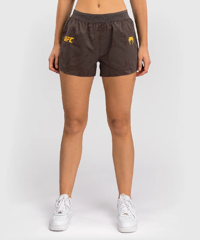 Men's moisture - wicking performance shorts for sweaty outdoor activitiesShorts Performance pour Femmes UFC Fusion by Venum Fight Week - Marron Terrestre Men's moisture - wicking performance shorts for sweaty outdoor activitiesShorts Performance pour Femmes UFC Fusion by Venum Fight Week - Marron Terrestre