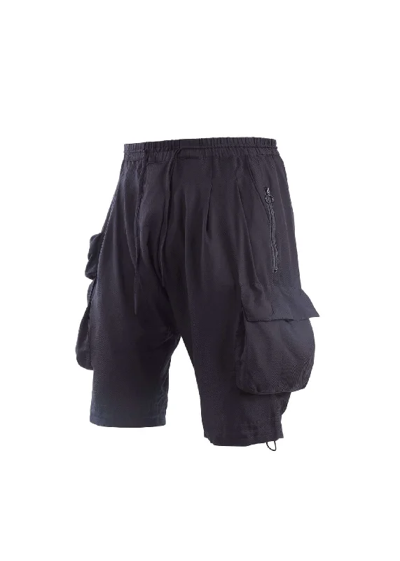 Men's side - stripe track shorts for a sporty running lookSS20-SBP-02