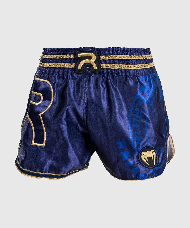 Men's button - fly denim work shorts for durability on the jobShort de Muay thaï Venum RAJADAMNERN - Bleu Men's button - fly denim work shorts for durability on the jobShort de Muay thaï Venum RAJADAMNERN - Bleu