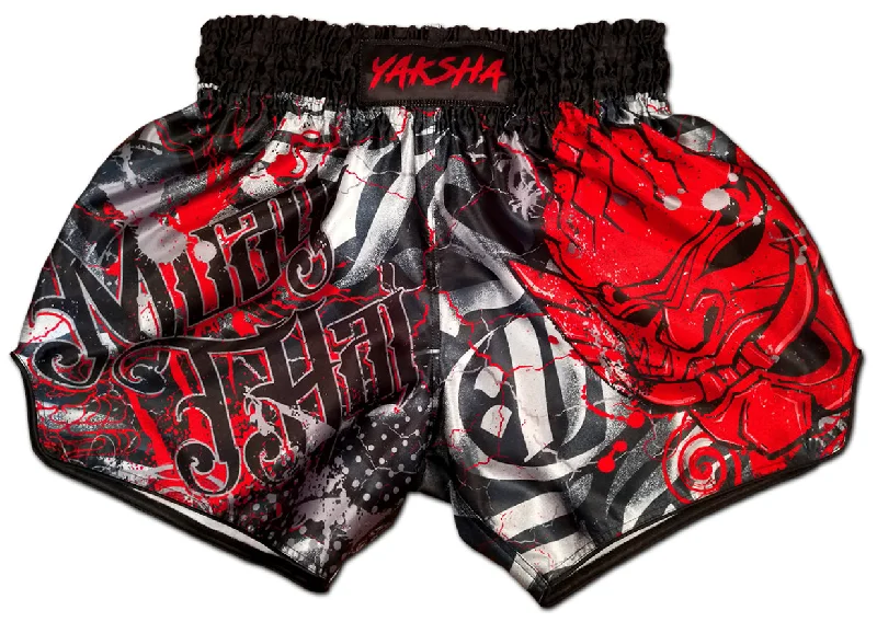 Men's camo print cargo shorts for outdoor adventuresYAKSHA ★ Muay Thai Boxing Shorts Men's camo print cargo shorts for outdoor adventuresYAKSHA ★ Muay Thai Boxing Shorts