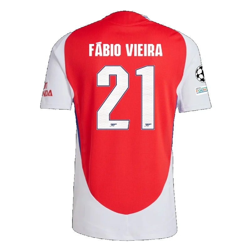 Men's Limited - Edition Cricket Jerseys Commemorating Historic Matches for Die - Hard Cricket Loversadidas Arsenal Authentic Fabio Viera Home Jersey w/ Champions League Patches 24/25 (Better Scarlet/White)