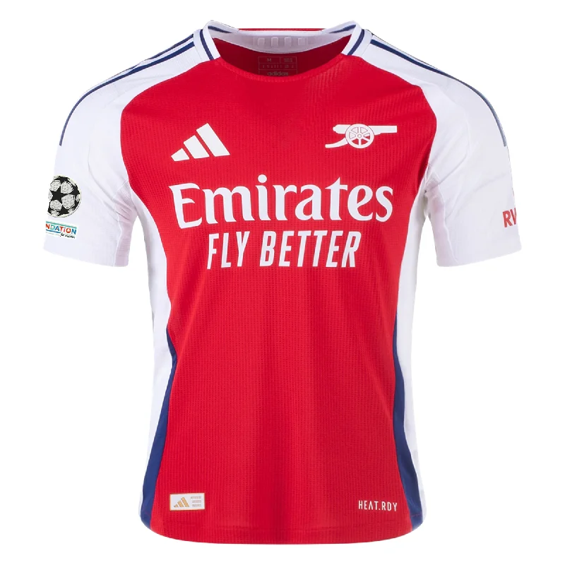 Men's Sustainable Organic Cotton Rugby Jerseys for Eco - Conscious Sports Enthusiastsadidas Arsenal Authentic Home Jersey w/ Champions League Patches 24/25 (Better Scarlet/White)