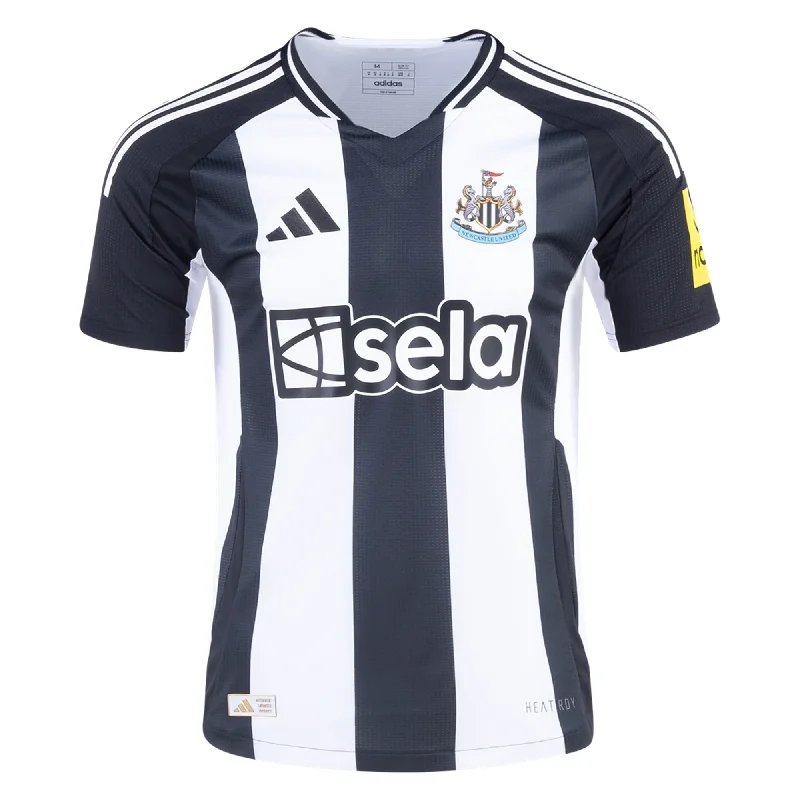 Men's Authentic Soccer Jerseys of National Teams for International Football EventsAdidas Newcastle United Authentic Home Jersey 24/25 (Black/White)