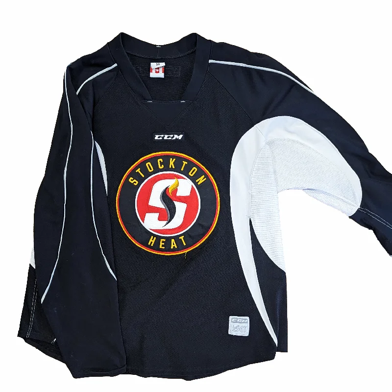 Men's Authentic Soccer Jerseys of National Teams for International Football EventsAHL - Used CCM Practice Jersey - Stockton Heat (Black)
