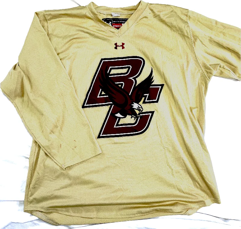 Men's Limited - Release American Football Jerseys of Rookie Stars for Early Adopters and FansNCAA - Used Under Armour Practice Jersey (Gold)