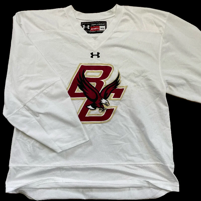 Men's Moisture - Wicking Golf Jerseys with UV Protection for Comfortable Rounds on the CourseNCAA - Used Under Armour Practice Jersey (White) Men's Moisture - Wicking Golf Jerseys with UV Protection for Comfortable Rounds on the CourseNCAA - Used Under Armour Practice Jersey (White)