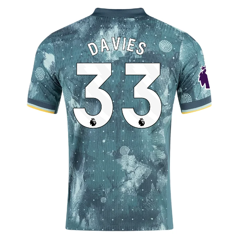 Men's Moisture - Wicking Golf Jerseys with UV Protection for Comfortable Rounds on the CourseNike Tottenham Ben Davies Third Jersey w/ EPL Patch 24/25 (Enamel Green/Bicoastal) Men's Moisture - Wicking Golf Jerseys with UV Protection for Comfortable Rounds on the CourseNike Tottenham Ben Davies Third Jersey w/ EPL Patch 24/25 (Enamel Green/Bicoastal)