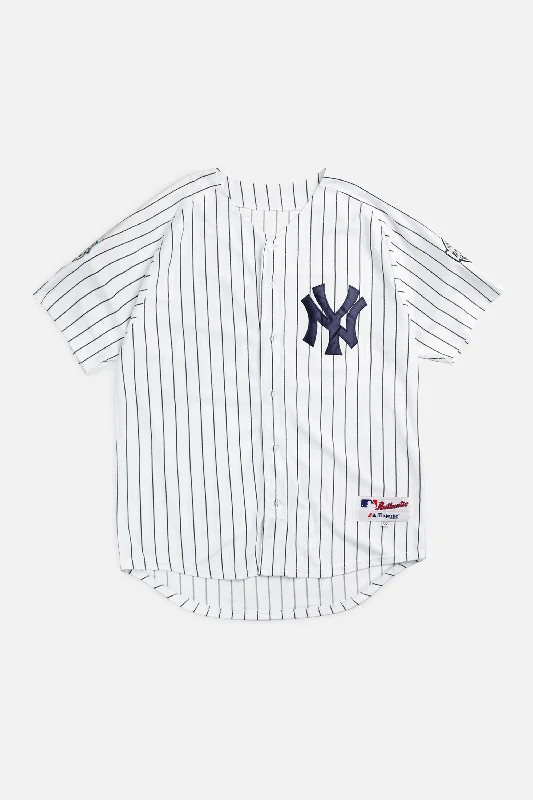 Men's Breathable Polyester Running Jerseys in Bright Neon Colors for High - Visibility WorkoutsVintage NY Yankees MLB Jersey - XL Men's Breathable Polyester Running Jerseys in Bright Neon Colors for High - Visibility WorkoutsVintage NY Yankees MLB Jersey - XL