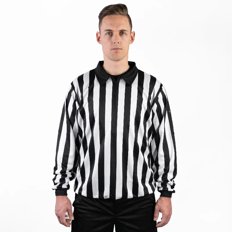Men's Authentic Soccer Jerseys of National Teams for International Football EventsZL1 HOCKEY REFEREE JERSEY WITH SNAPS - LINESMAN