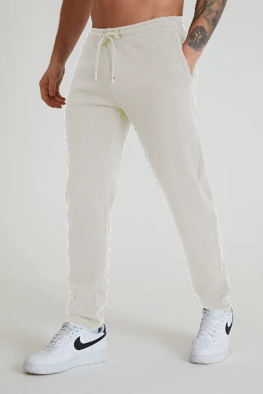 Men's High - Waisted Jeans in a Medium Wash for a Vintage - Style RevivalAtlas premium pique drawstring trouser in Dove Men's High - Waisted Jeans in a Medium Wash for a Vintage - Style RevivalAtlas premium pique drawstring trouser in Dove