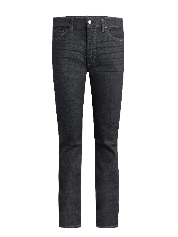 Men's Slim Fit Stretch Jeans in Dark Wash for a Modern and Comfortable LookTHE SLIM FIT Men's Slim Fit Stretch Jeans in Dark Wash for a Modern and Comfortable LookTHE SLIM FIT