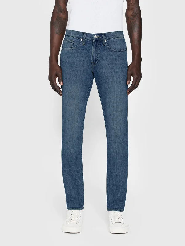 Plus Size Men's Relaxed Fit Jeans with a Faded Wash for a Vintage - Inspired LookL'homme Slim Jean - Shield Plus Size Men's Relaxed Fit Jeans with a Faded Wash for a Vintage - Inspired LookL'homme Slim Jean - Shield