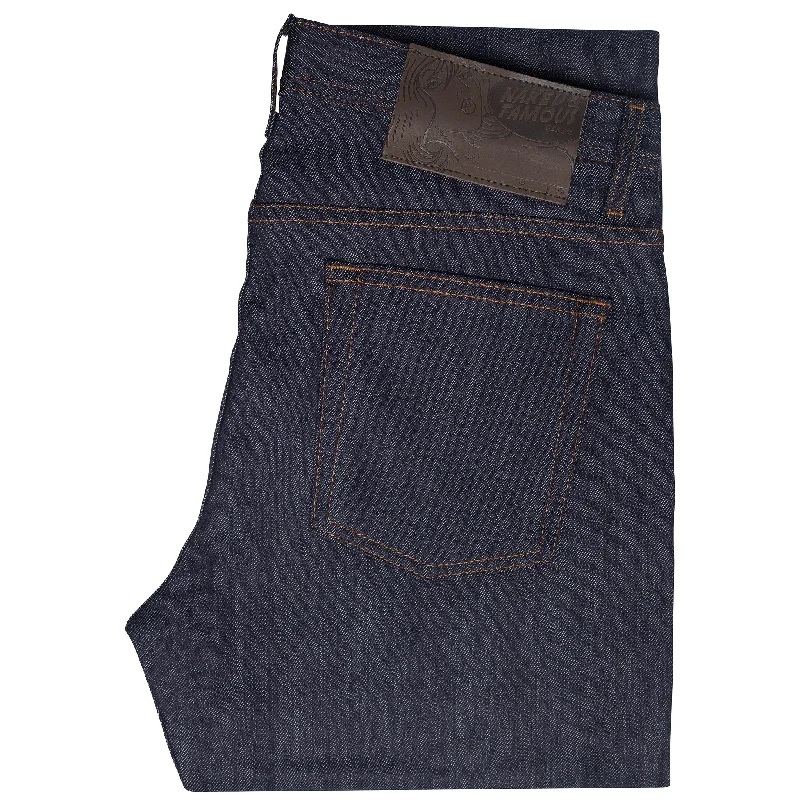 Plus Size Men's Relaxed Fit Jeans with a Tapered Leg for a Laid - Back VibeWeird Guy - Indigo Power Stretch