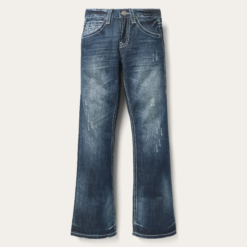 Men's Jeans with a Zip - Off Lower Leg for Convertible Style1014 Fit Destructed Medium Wash Jeans Men's Jeans with a Zip - Off Lower Leg for Convertible Style1014 Fit Destructed Medium Wash Jeans