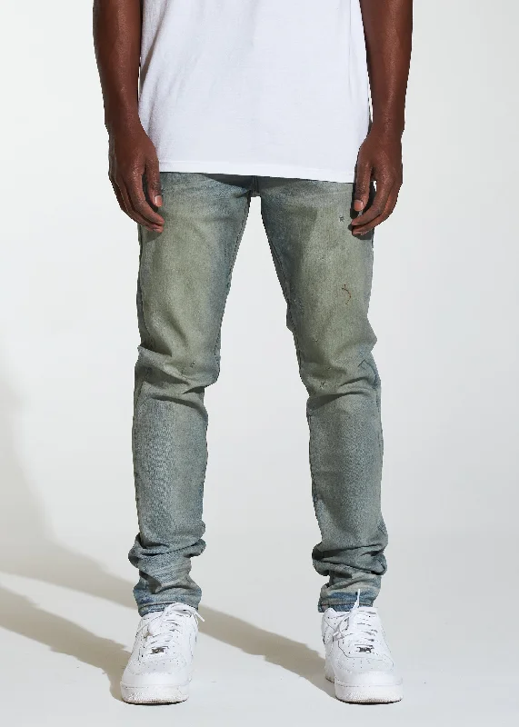 Men's Colored Jeans in Burgundy for a Bold and Fashion - Forward LookAtlantic Denim (Stone) Men's Colored Jeans in Burgundy for a Bold and Fashion - Forward LookAtlantic Denim (Stone)