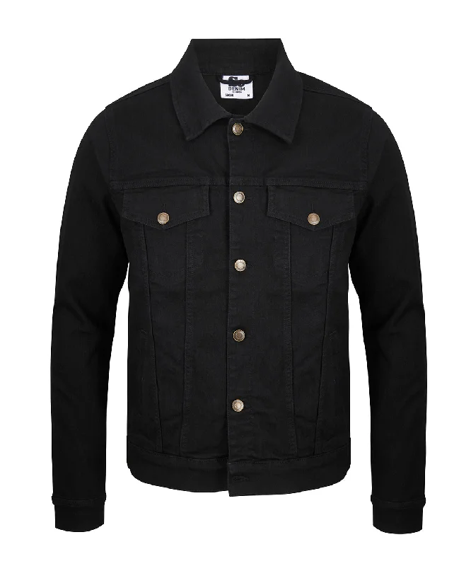 Men's Jeans with a Zip - Off Lower Leg for Convertible StyleBlack - Noah denim jacket Men's Jeans with a Zip - Off Lower Leg for Convertible StyleBlack - Noah denim jacket