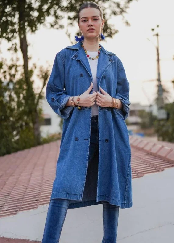 Plus Size Men's Bootcut Jeans with a Relaxed Waist for a Classic and Comfortable FitBlue Lapel Long Coat-Her Plus Size Men's Bootcut Jeans with a Relaxed Waist for a Classic and Comfortable FitBlue Lapel Long Coat-Her