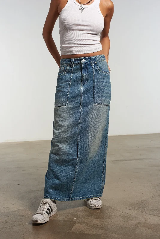 Men's Straight Leg Raw Denim Jeans for a Minimalist and Durable OptionCarpenter Maxi Skirt Blue Men's Straight Leg Raw Denim Jeans for a Minimalist and Durable OptionCarpenter Maxi Skirt Blue