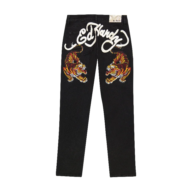 Plus Size Men's Relaxed Fit Jeans with a Tapered Leg for a Laid - Back VibeCrawling Tiger Slim Taper Jean Plus Size Men's Relaxed Fit Jeans with a Tapered Leg for a Laid - Back VibeCrawling Tiger Slim Taper Jean