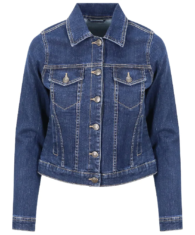 Men's Jeans with an Elastic Waistband for Ultimate ComfortDark Blue Wash - Women's Olivia denim jacket Men's Jeans with an Elastic Waistband for Ultimate ComfortDark Blue Wash - Women's Olivia denim jacket