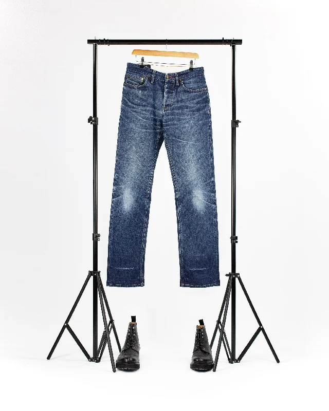 Men's Jeans with a Cargo - Inspired Knee Pocket for Extra StorageDéjà Blue