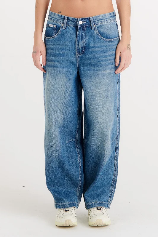 Plus Size Men's Straight Leg Jeans with Reinforced Knees for DurabilityGoliath Jean Blue Plus Size Men's Straight Leg Jeans with Reinforced Knees for DurabilityGoliath Jean Blue