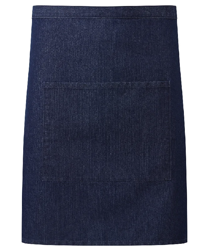 Men's Slim Fit Stretch Jeans in Dark Wash for a Modern and Comfortable LookIndigo Denim - ‘Colours collection’ mid-length pocket apron Men's Slim Fit Stretch Jeans in Dark Wash for a Modern and Comfortable LookIndigo Denim - ‘Colours collection’ mid-length pocket apron