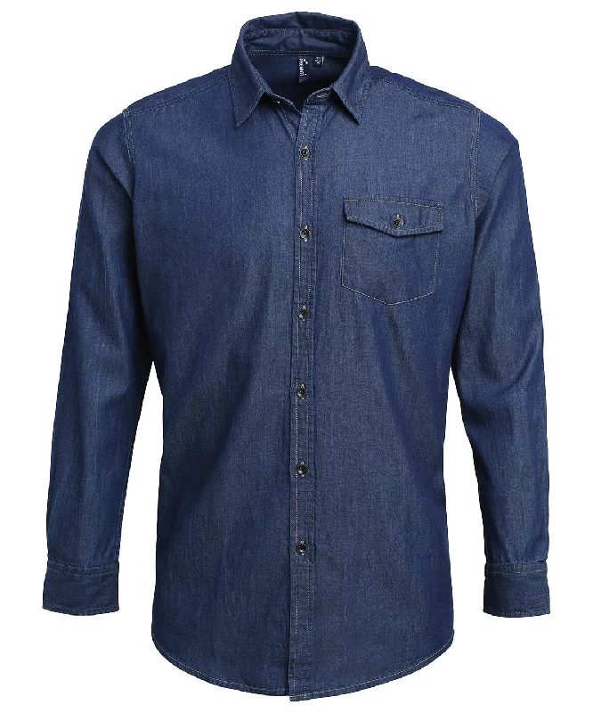 Men's Jeans with a Button - Fly for a Traditional and Classic AestheticIndigo Denim - Jeans stitch denim shirt Men's Jeans with a Button - Fly for a Traditional and Classic AestheticIndigo Denim - Jeans stitch denim shirt