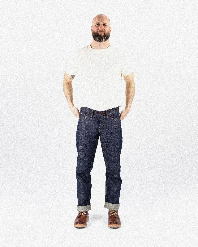 Men's Stretch Jeans with a Moisture - Wicking Lining for Active LifestylesThe Work@ - Italian Selvedge Men's Stretch Jeans with a Moisture - Wicking Lining for Active LifestylesThe Work@ - Italian Selvedge