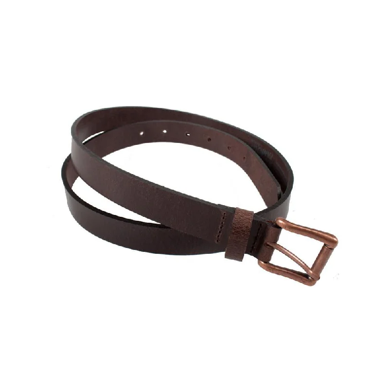 Men's Ripped Skinny Jeans in Acid Wash for an Edgy and Punk - Inspired StyleBelt - Buffalo Leather - Brown Men's Ripped Skinny Jeans in Acid Wash for an Edgy and Punk - Inspired StyleBelt - Buffalo Leather - Brown