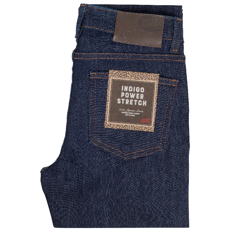 Men's Cargo Jeans with Multiple Pockets for a Practical and Outdoor - Friendly LookWomen's - Skinny - Indigo Power Stretch Men's Cargo Jeans with Multiple Pockets for a Practical and Outdoor - Friendly LookWomen's - Skinny - Indigo Power Stretch