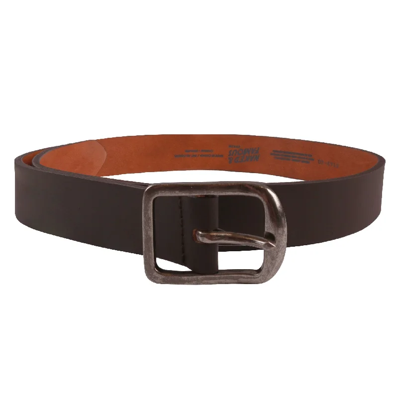 Men's Cargo Jeans with Multiple Pockets for a Practical and Outdoor - Friendly LookThick Belt - 7mm Bovine Leather - Brown Men's Cargo Jeans with Multiple Pockets for a Practical and Outdoor - Friendly LookThick Belt - 7mm Bovine Leather - Brown