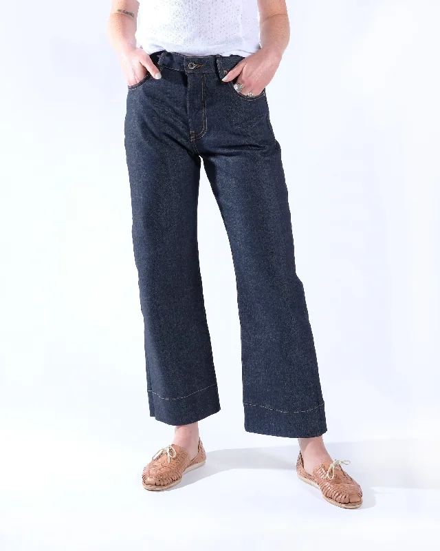 Men's High - Waisted Jeans in a Medium Wash for a Vintage - Style RevivalStokes | Raw Stretch Men's High - Waisted Jeans in a Medium Wash for a Vintage - Style RevivalStokes | Raw Stretch