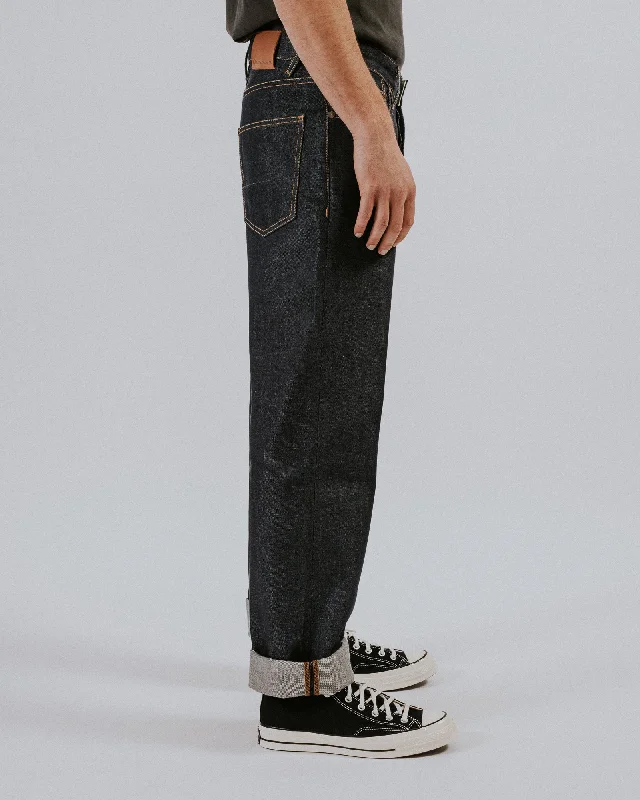 Men's Slim Fit Stretch Jeans in Dark Wash for a Modern and Comfortable LookThe Anderson - Wide Leg - Organic Denim. Men's Slim Fit Stretch Jeans in Dark Wash for a Modern and Comfortable LookThe Anderson - Wide Leg - Organic Denim.
