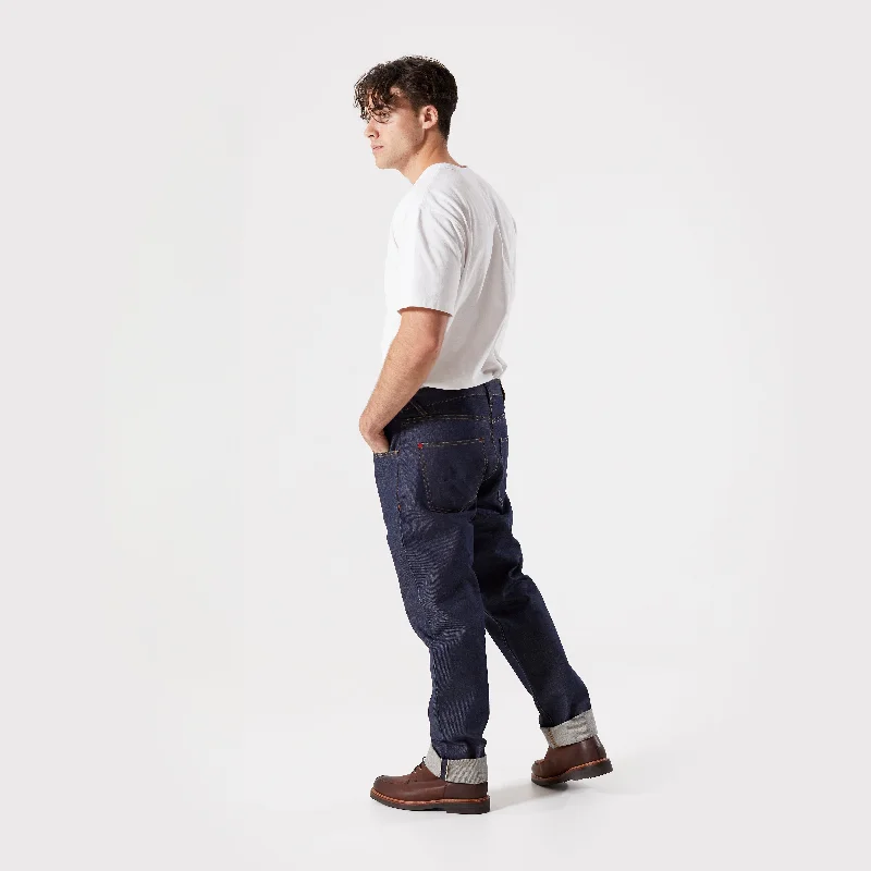 Plus Size Men's Relaxed Fit Jeans with a Tapered Leg for a Laid - Back VibeThe Work@ - Regular Fit - Italian Selvedge. Plus Size Men's Relaxed Fit Jeans with a Tapered Leg for a Laid - Back VibeThe Work@ - Regular Fit - Italian Selvedge.