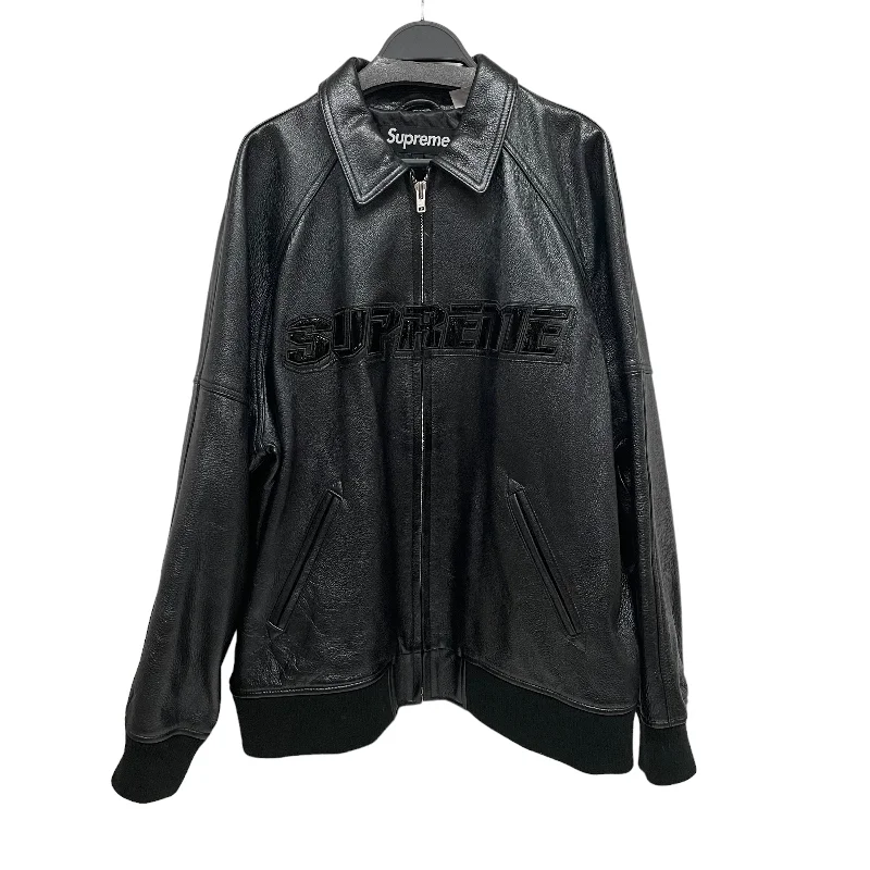 Men jackets with a zip - off sleeves to convert to a vestSupreme/Souvenir Jkt/L/Cotton/BLK/SILVER SURFER Men jackets with a zip - off sleeves to convert to a vestSupreme/Souvenir Jkt/L/Cotton/BLK/SILVER SURFER