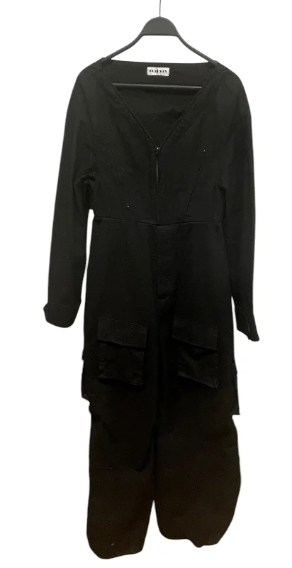 Windbreaker men jackets with UV protection for outdoor activitiesBALENCIAGA/Coverall/36/Cotton/BLK/jumpsuit Windbreaker men jackets with UV protection for outdoor activitiesBALENCIAGA/Coverall/36/Cotton/BLK/jumpsuit