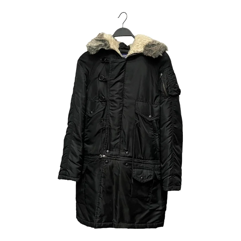 Down - filled men jackets in bright colors for winter fashionJUNYA WATANABE COMME des GARCONS MAN/Flight Jkt/M/Nylon/BLK/ Down - filled men jackets in bright colors for winter fashionJUNYA WATANABE COMME des GARCONS MAN/Flight Jkt/M/Nylon/BLK/