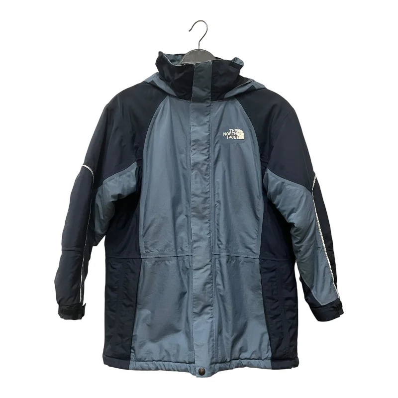 Men jackets with a zip - off sleeves to convert to a vestTHE NORTH FACE/Puffer Jkt/L/Nylon/BLU/ Men jackets with a zip - off sleeves to convert to a vestTHE NORTH FACE/Puffer Jkt/L/Nylon/BLU/