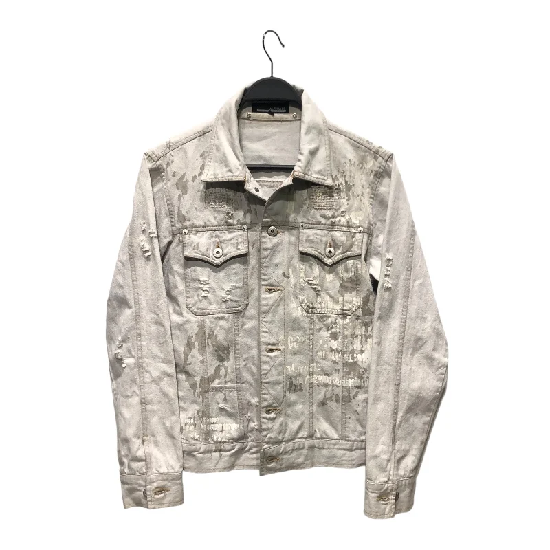 Waterproof men jackets with taped seams for heavy rain protectionALPHALLE/Denim Jkt/M/Denim/GRY/All Over Print/WHITE PAINT Waterproof men jackets with taped seams for heavy rain protectionALPHALLE/Denim Jkt/M/Denim/GRY/All Over Print/WHITE PAINT