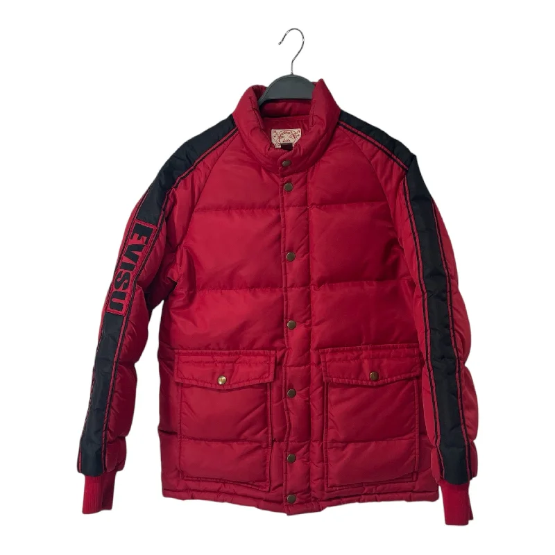 Down - filled men jackets in bright colors for winter fashionEVISU/Puffer Jkt/38/Nylon/RED/RED JACKET Down - filled men jackets in bright colors for winter fashionEVISU/Puffer Jkt/38/Nylon/RED/RED JACKET