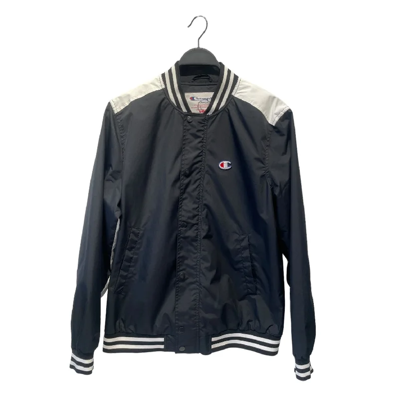 Men jackets with a media - friendly pocket for easy access to gadgetsSupreme/Champion/Blouson/M/Polyester/BLK/Graphic/SS14 Warm-Up Jacket Men jackets with a media - friendly pocket for easy access to gadgetsSupreme/Champion/Blouson/M/Polyester/BLK/Graphic/SS14 Warm-Up Jacket