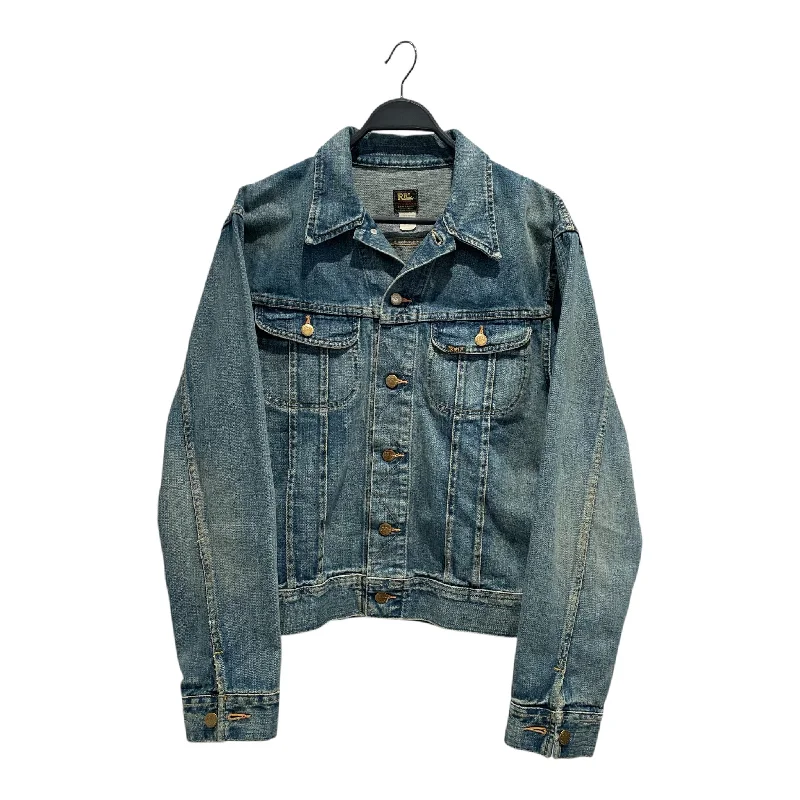 Men jackets with a zip - off sleeves to convert to a vestRRL/Denim Jkt/L/Denim/BLU/