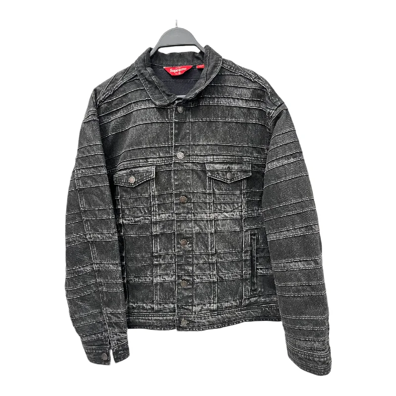 Waterproof men jackets with taped seams for heavy rain protectionSupreme/Denim Jkt/XL/Denim/BLK/ Waterproof men jackets with taped seams for heavy rain protectionSupreme/Denim Jkt/XL/Denim/BLK/