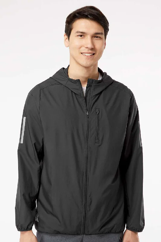 Men jackets with a zip - off sleeves to convert to a vestAdidas Mens Full Zip Hooded Windbreaker Jacket - Black Men jackets with a zip - off sleeves to convert to a vestAdidas Mens Full Zip Hooded Windbreaker Jacket - Black