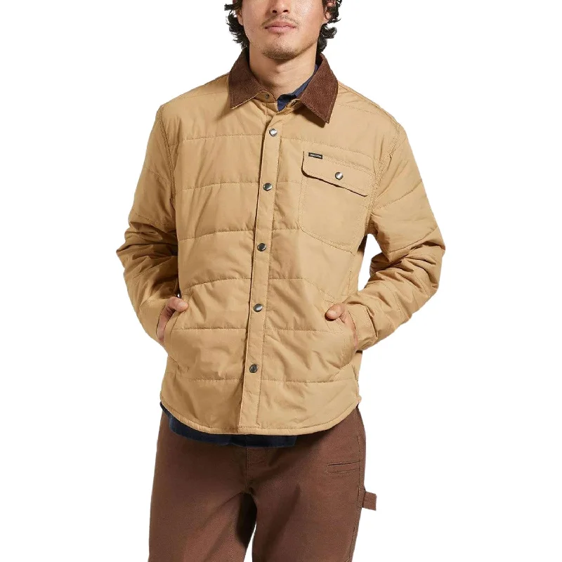 Plus - size men jackets with adjustable drawstrings for a comfortable fitBrixton Cass Jacket - Men's Plus - size men jackets with adjustable drawstrings for a comfortable fitBrixton Cass Jacket - Men's