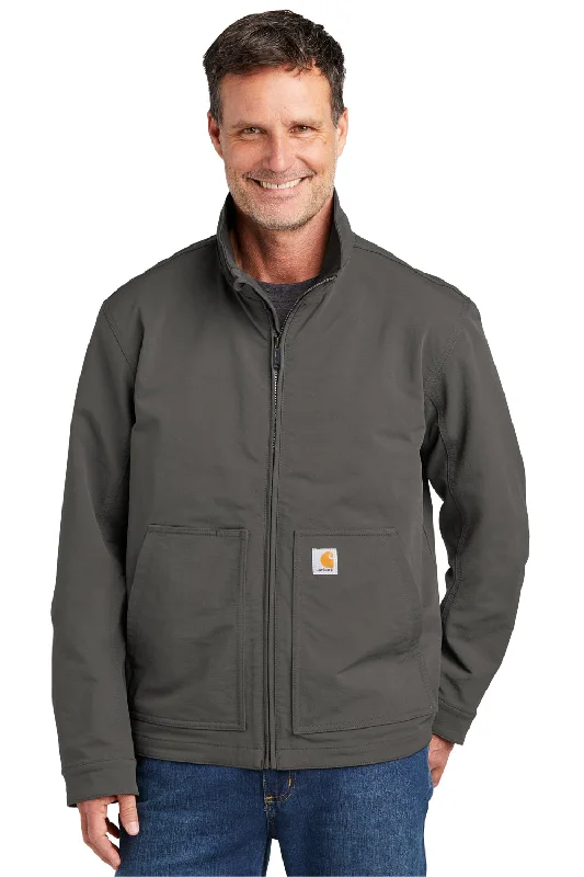 Corduroy men jackets in earthy tones for a rustic charmCarhartt Mens Super Dux Wind & Water Resistant Full Zip Jacket - Gravel Grey Corduroy men jackets in earthy tones for a rustic charmCarhartt Mens Super Dux Wind & Water Resistant Full Zip Jacket - Gravel Grey
