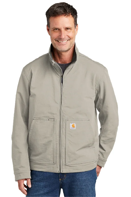 Windbreaker men jackets with UV protection for outdoor activitiesCarhartt Mens Super Dux Wind & Water Resistant Full Zip Jacket - Greige Grey Windbreaker men jackets with UV protection for outdoor activitiesCarhartt Mens Super Dux Wind & Water Resistant Full Zip Jacket - Greige Grey