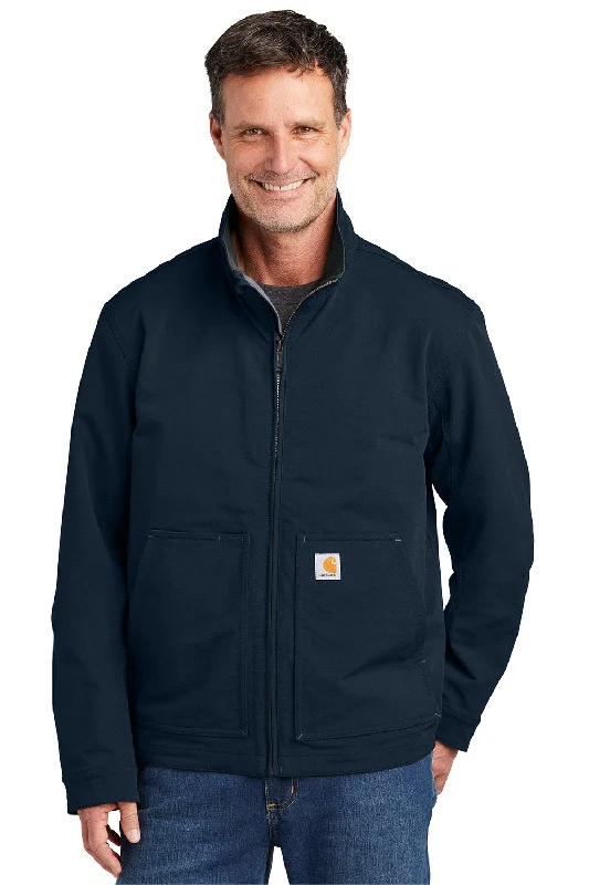 Denim men jackets with embroidered patches for a personalized touchCarhartt Mens Super Dux Wind & Water Resistant Full Zip Jacket - Navy Blue Denim men jackets with embroidered patches for a personalized touchCarhartt Mens Super Dux Wind & Water Resistant Full Zip Jacket - Navy Blue